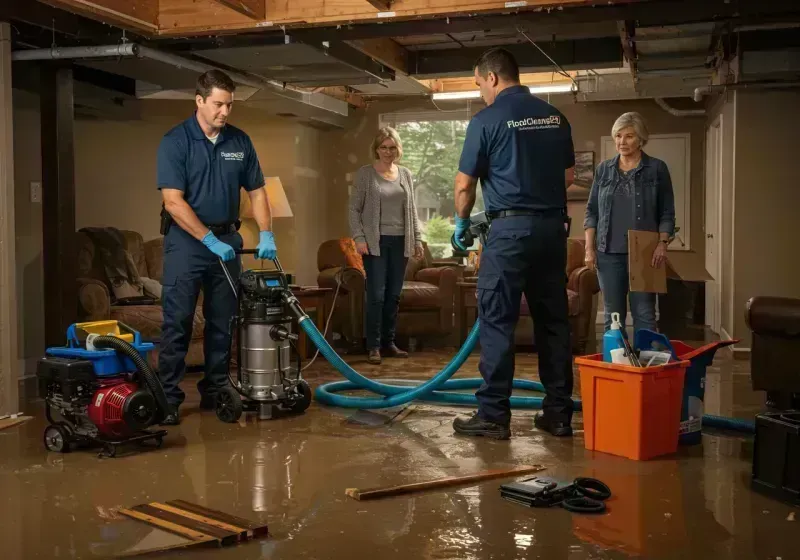 Basement Water Extraction and Removal Techniques process in Center Line, MI